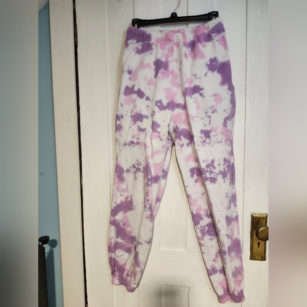 Independant Brand Tie Dye Pink Sweatpants